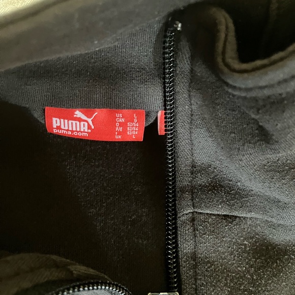 Puma Men's Black Jacket - Picture 3 of 4